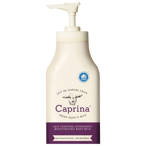 Canus Caprina Liquid Hand Soap Pump Shea Butter 16.9 Oz Bath Antique White