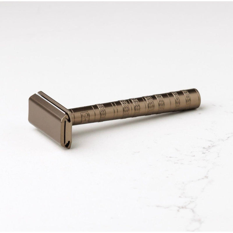 Henson Shaving Henson Shaving [AL13-V2] Medium Safety Razor Safety Razor White Smoke Aircraft Aluminum,Jet Black,Steel Blue,Tan,Copper