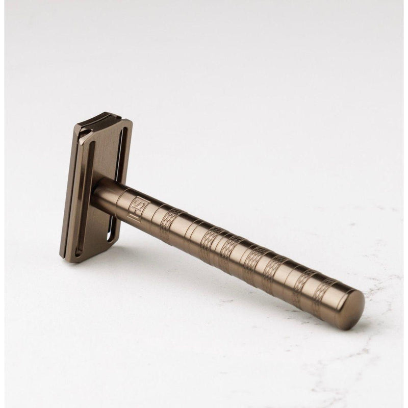 Henson Shaving Henson Shaving [AL13-V2] Medium Safety Razor Safety Razor White Smoke Aircraft Aluminum,Jet Black,Steel Blue,Tan,Copper