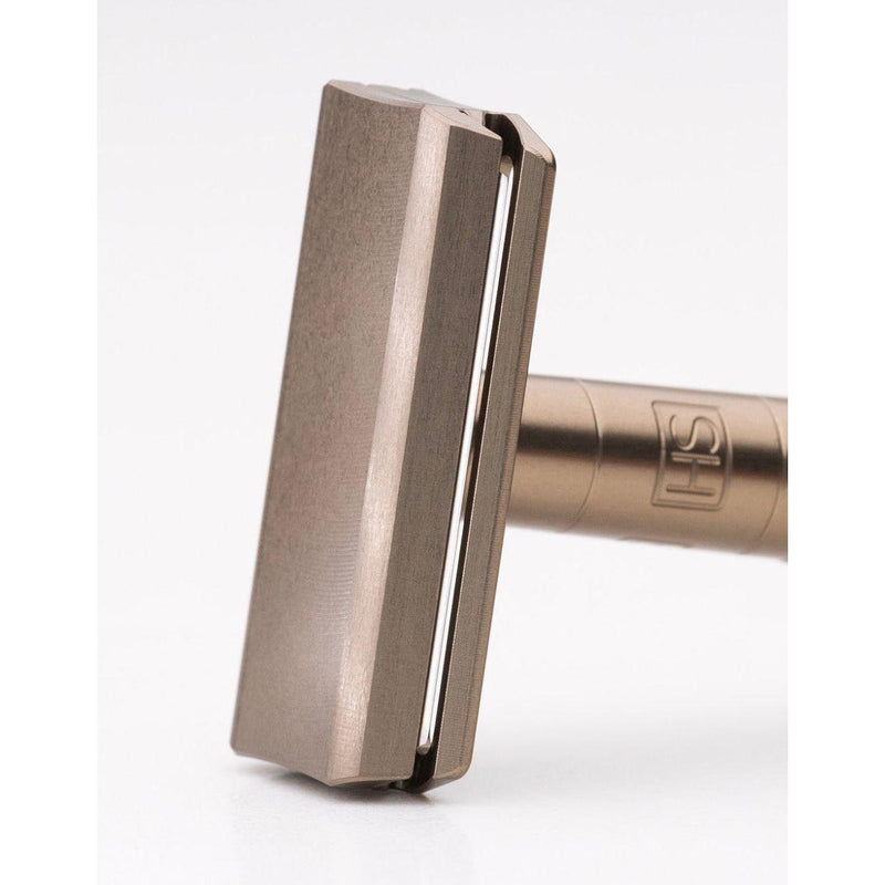 Henson Shaving Henson Shaving [AL13-V2] Medium Safety Razor Safety Razor Dim Gray Aircraft Aluminum,Jet Black,Steel Blue,Tan,Copper