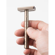 Henson Shaving Henson Shaving [AL13-V2] Medium Safety Razor Safety Razor Misty Rose Aircraft Aluminum,Jet Black,Steel Blue,Tan,Copper