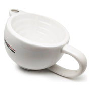 The Goodfellas' Smile The Goodfellas' Smile Shaving Bowl Shaving Bowl Light Gray White / The Scuttle - Ceramic