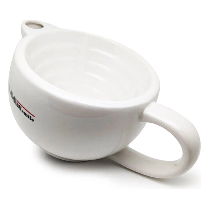 The Goodfellas' Smile The Goodfellas' Smile Shaving Bowl Shaving Bowl Light Gray White / The Scuttle - Ceramic