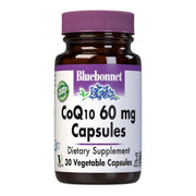 Bluebonnet Bluebonnets CoQ10 60 mg 30 Vegetarian Softgels Dietary Supplements Light Gray