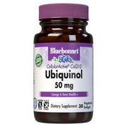 Bluebonnet Bluebonnets CellularActive CoQ10 Ubiquinol  50 mg, 30 Vegetarian Softgels Vitamins & Supplements Light Gray