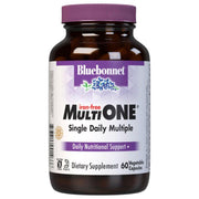 Bluebonnet Bluebonnet Nutrition - Multi One Multivitamin & Multimineral Dietary Supplement, 60 Vegetable Capsules Multivitamin & Multimineral Dietary Supplement Light Gray