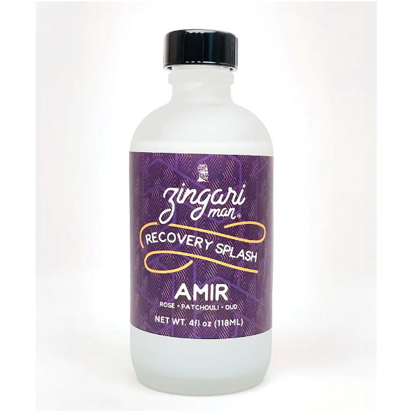 Zingari Man Zingari Man Amir Recovery Shaving Collection Shaving Set Dark Slate Gray Recovery Splash 4 oz