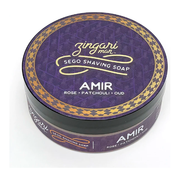 Zingari Man Zingari Man Amir Recovery Shaving Collection Shaving Set Dim Gray Shaving Soap 5 oz