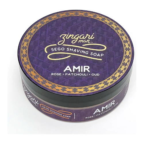Zingari Man Zingari Man Amir Recovery Shaving Collection Shaving Set Dim Gray Shaving Soap 5 oz