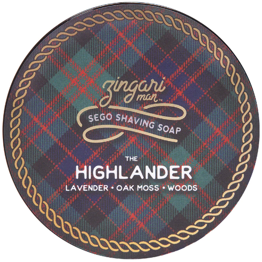 Zingari Man Zingari Man The Highlander Shaving Collection Shaving Set Dark Slate Gray Shaving Soap 5 oz