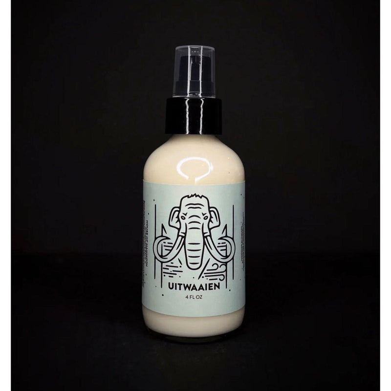 House of Mammoth House of Mammoth Uitwaaien Shaving Collection Shaving Set Black Aftershave Balm 4 oz