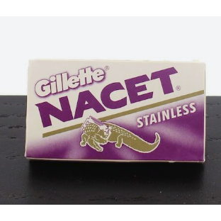 Gillette Gillette Nacet Stainless Double Edge Razor Blades - 20x5 Pack Razor Blades Dark Slate Gray