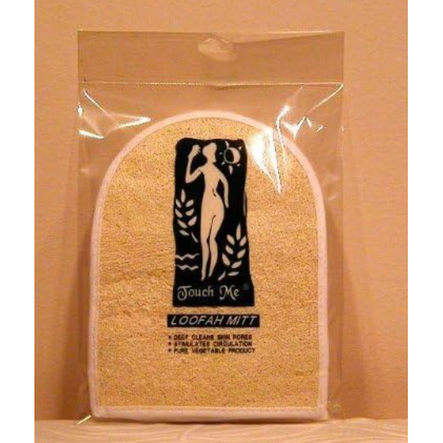 Touch Me Touch Me Loofah Mitt 6"x8" [242-10] Bath Accessory Dark Salmon
