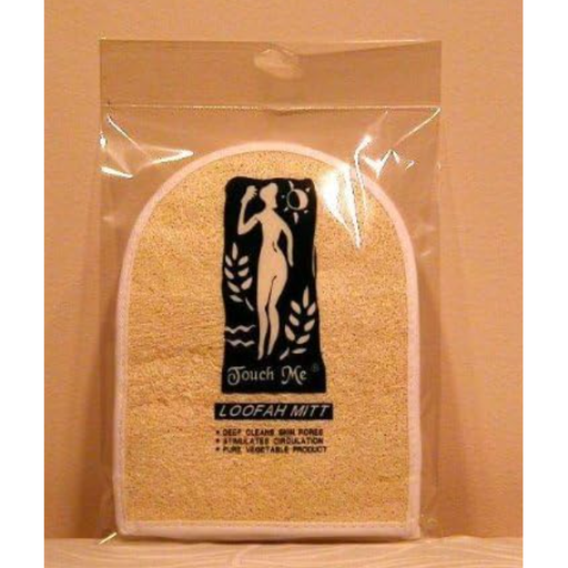 Touch Me Touch Me Loofah Mitt 6"x8" [242-10] Bath Accessory Dark Salmon