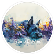Macduffs Soap Company Macduffs Soap Co. Prairie Blooms Collection Shaving Set Dark Slate Gray shaving Soap 120g
