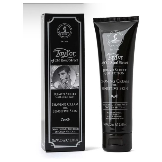 Taylor Of Old Bond Street Taylor Of Old Bond Street Jermyn Street Collection Shaving Cream 2.5 Oz Shaving Cream Light Gray