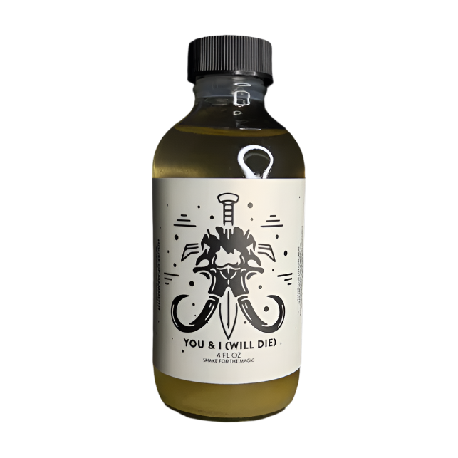 House of Mammoth House of Mammoth You & I (Will Die) Shaving Collection Shaving Set Light Gray Aftershave Splash 4 oz