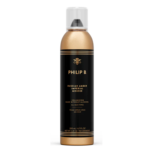Philip B Philip B. Russian Amber Imperial Mousse 200mL Hair Mousse Black