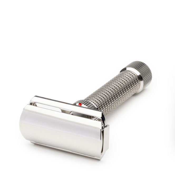 Rex Supply Co. Rex Supply Co. Ambassador Polished Adjustable Stainless Steel DE Razor RSC-101P Razor White Smoke