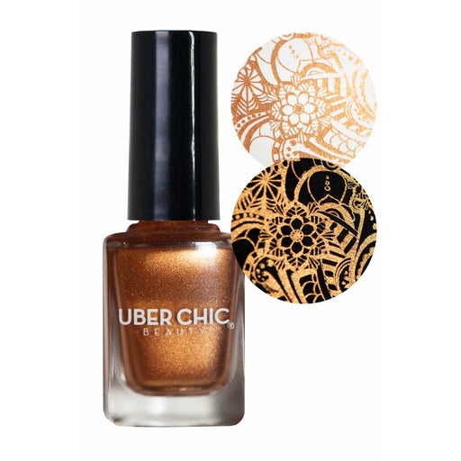UberChic Beauty Caramel Apple - Stamping Polish Stamping Polish Dark Khaki