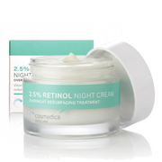 Cosmedica Skincare Cosmedica Skincare Retinol Night Cream – Anti Aging Face Moisturizer with Retinol (Vitamin A) & Hyaluronic Acid – Wrinkle Repair Cream for Acne, Fine Lines & Dark Spots – Night Cream for Face, 1.7 oz Moisturizers Light Gray