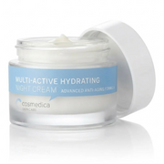 Cosmedica Skincare Cosmedica Skincare Multi-Active Hydrating Night Cream – Anti Aging Face & Neck Moisturizer with Hyaluronic Acid, Shea Butter, Glycolic Acid & Vitamin E – Overnight Wrinkle Repair Cream for Dry & Sensitive Skin, 2 oz Moisturizers Light Gray