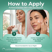 Cosmedica Skincare Cosmedica Skincare Retinol Night Cream – Anti Aging Face Moisturizer with Retinol (Vitamin A) & Hyaluronic Acid – Wrinkle Repair Cream for Acne, Fine Lines & Dark Spots – Night Cream for Face, 1.7 oz Moisturizers Medium Aquamarine