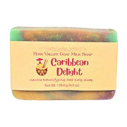 Fern Valley Soap Natural Goat Milk Soap | Caribbean Delight Detoxifying Sea Kelp Scrub Goat Milk Soap Khaki