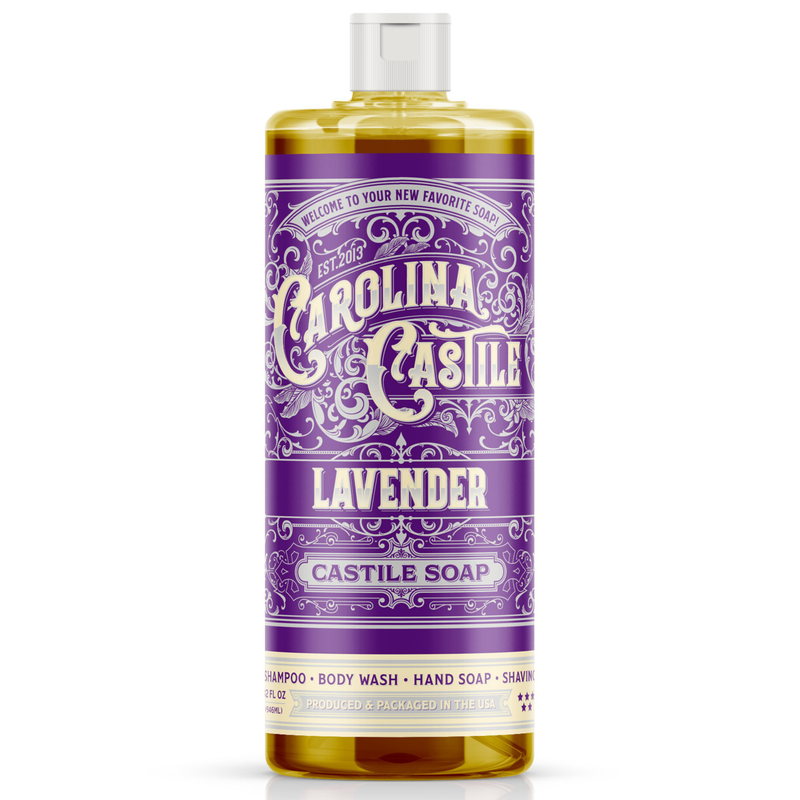 Carolina Castile Soap Lavender Castile Soap White Smoke 32 oz