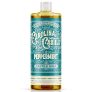 Carolina Castile Soap Peppermint Castile Soap White Smoke 32 oz