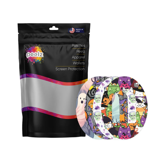 Peelz Cartoon Halloween Variety Pod Patch Tape - Pump Peelz Patch Medical Tape White Smoke 12-Pack (Set of 12 Patches),4-Pack (Set of 4 Patches)