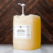 Rustic Strength Castile Soap - Ultra Concentrate | Unscented Multi-Purpose Cleaner Dark Slate Gray 5 Gallon Eco Jug with Pump