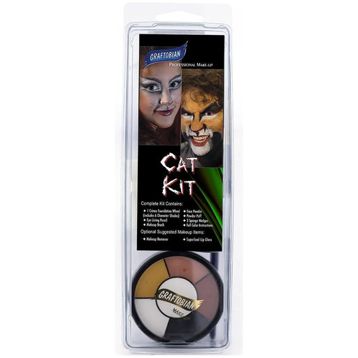 Graftobian Make-Up Company Cat Makeup Kit Black
