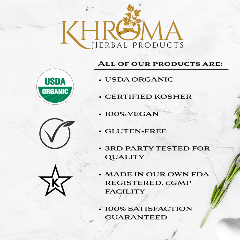 Khroma Herbal Products Organic Lemon Balm White Smoke