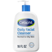 Cetaphil Cetaphil Daily Facial Cleanser, Combination to Oily Sensitive Skin - 16.0 Fl Oz Facial Cleanser White Smoke