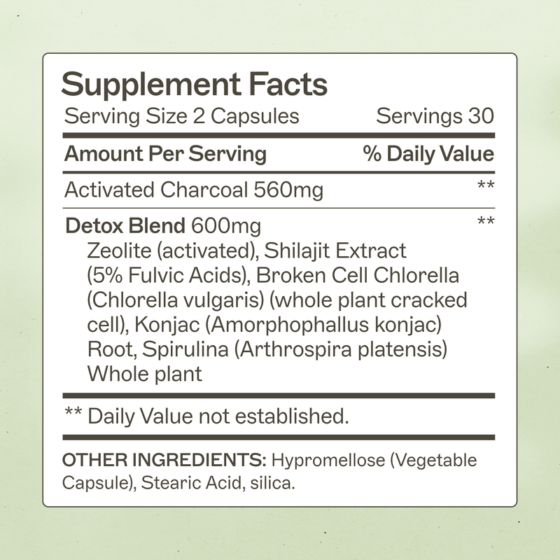 AMMD Charcoal Binder Complete Supplement White Smoke