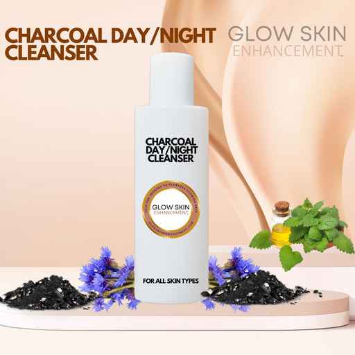 Glow Skin Enhancement CHARCOAL DAY/NIGHT WASH Skin Care Antique White