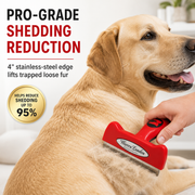 Warren London Warren London Long Hair Deshedding Brush Leashes, Collars & Accessories White Smoke Small 1.75" Brush (up to 25 lbs),Medium 2.5" Brush (25 - 50 lbs),Large 4" Brush (40+ lbs)