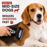 Warren London Warren London Long Hair Deshedding Brush Leashes, Collars & Accessories White Smoke Small 1.75" Brush (up to 25 lbs),Medium 2.5" Brush (25 - 50 lbs),Large 4" Brush (40+ lbs)