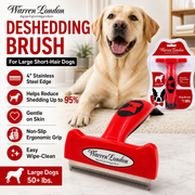 Warren London Warren London Short Hair Deshedding Brush Leashes, Collars & Accessories White Smoke Small 1.75" Brush (up to 25 lbs),Medium 2.5" Brush (25 - 50 lbs),Large 4" Brush (40+ lbs)