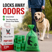 Warren London Warren London Dog Poop Bags Pet Supplies White Smoke 18 Rolls - 270 Bags,8 Rolls - 120 Bags