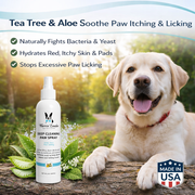 Warren London Deep Cleaning Paw Spray for Dogs Spa Product White Smoke