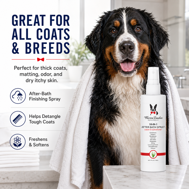 Warren London 10-In-1 After Bath Spray - Professional Size Spa Product White Smoke 16 Oz,1 Gallon