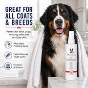 Warren London 10-In-1 Leave-In Conditioner and Detangling Spray Spa Product White Smoke 4 Oz,16 Oz