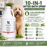 Warren London 10-In-1 After Bath Spray - Professional Size Spa Product White Smoke 16 Oz,1 Gallon