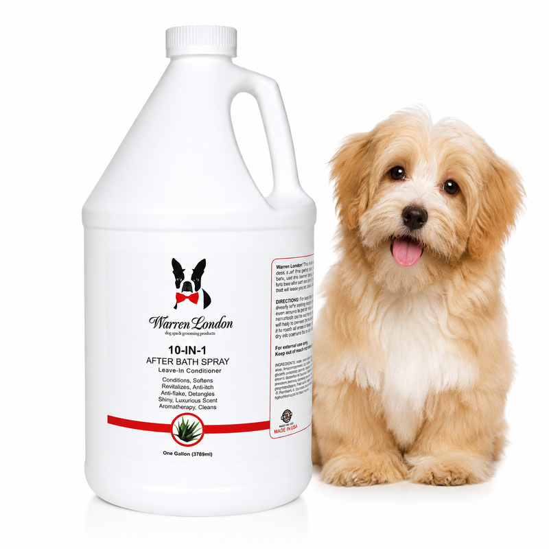 Warren London 10-In-1 After Bath Spray - Professional Size Spa Product White Smoke 16 Oz,1 Gallon