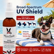 Warren London Dog Sunscreen With Aloe Vera Moisturizer Spa Product Lavender