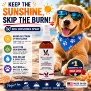 Warren London Dog Sunscreen With Aloe Vera Moisturizer Spa Product White Smoke