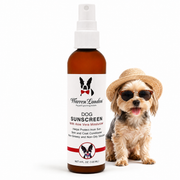 Warren London Dog Sunscreen With Aloe Vera Moisturizer Spa Product White Smoke