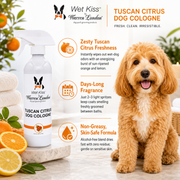 Warren London Wet Kiss Dog Cologne By Warren London - 2 Oz or 16 Oz Spa Product White Smoke Pomegranate & Fig 2oz,Milk & Honey 2oz,Tuscan Citrus 2oz,Papaya & Guava 2oz,Pomegranate & Fig 16oz,Milk & Honey 16oz,Tuscan Citrus 16oz,Papaya & Guava 16oz,All 4 Scents (2 Oz Each),All 4 Scents (16 Oz Each)
